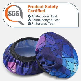Geekria washable ear pads, diamond size M, easy cleaning between gaming sessions.