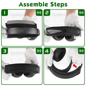Geekria zipper closure detail for easy DIY installation.