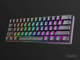 Geeks GK61 SE ANSI US layout designed for familiar typing and gaming