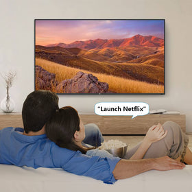 Geesio voice remote for Samsung QN85Q70TAFXZA enhances TV navigation with voice