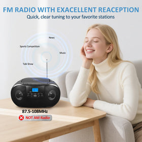 Gelielim boombox back panel ports with USB and power connections for versatile input options