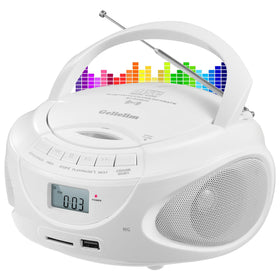 Gelielim front view showing speakers and Bluetooth for clear stereo sound