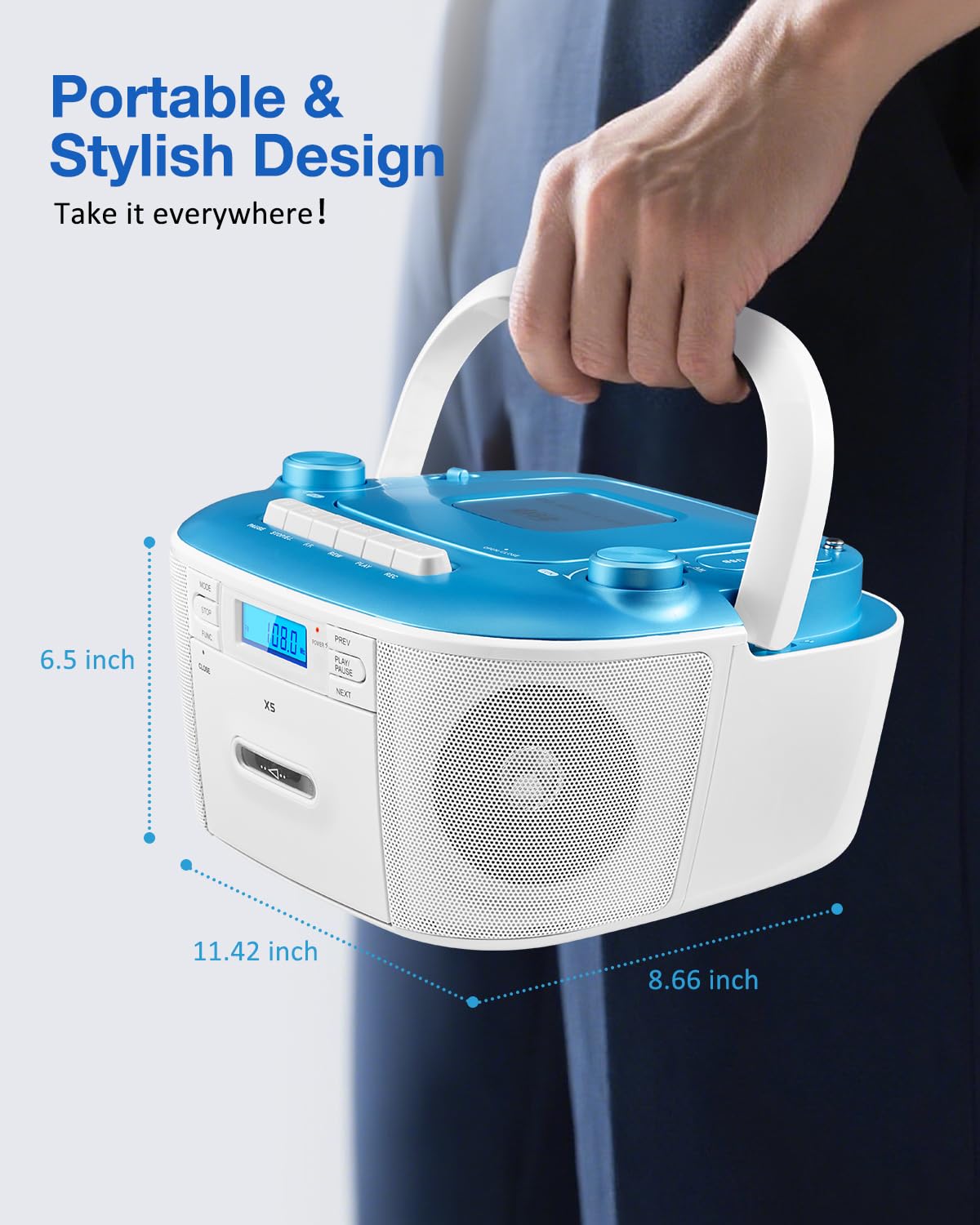 Gelielim in living room setting offering portable music for home enjoyment