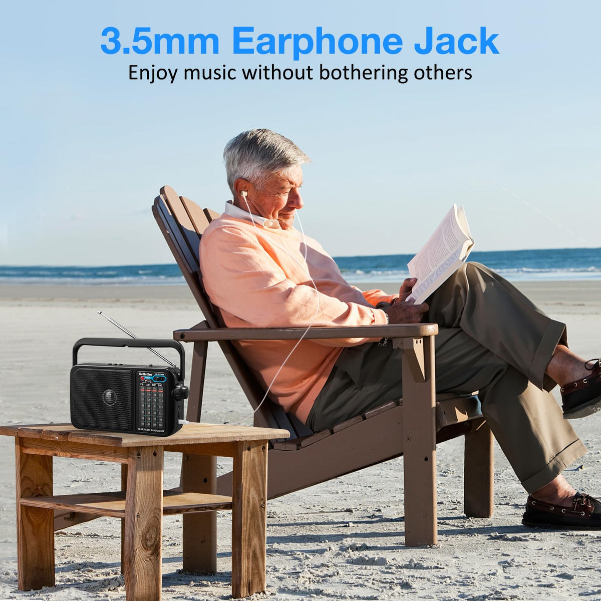 Gelielim nostalgic gift radio for seniors and loved ones.