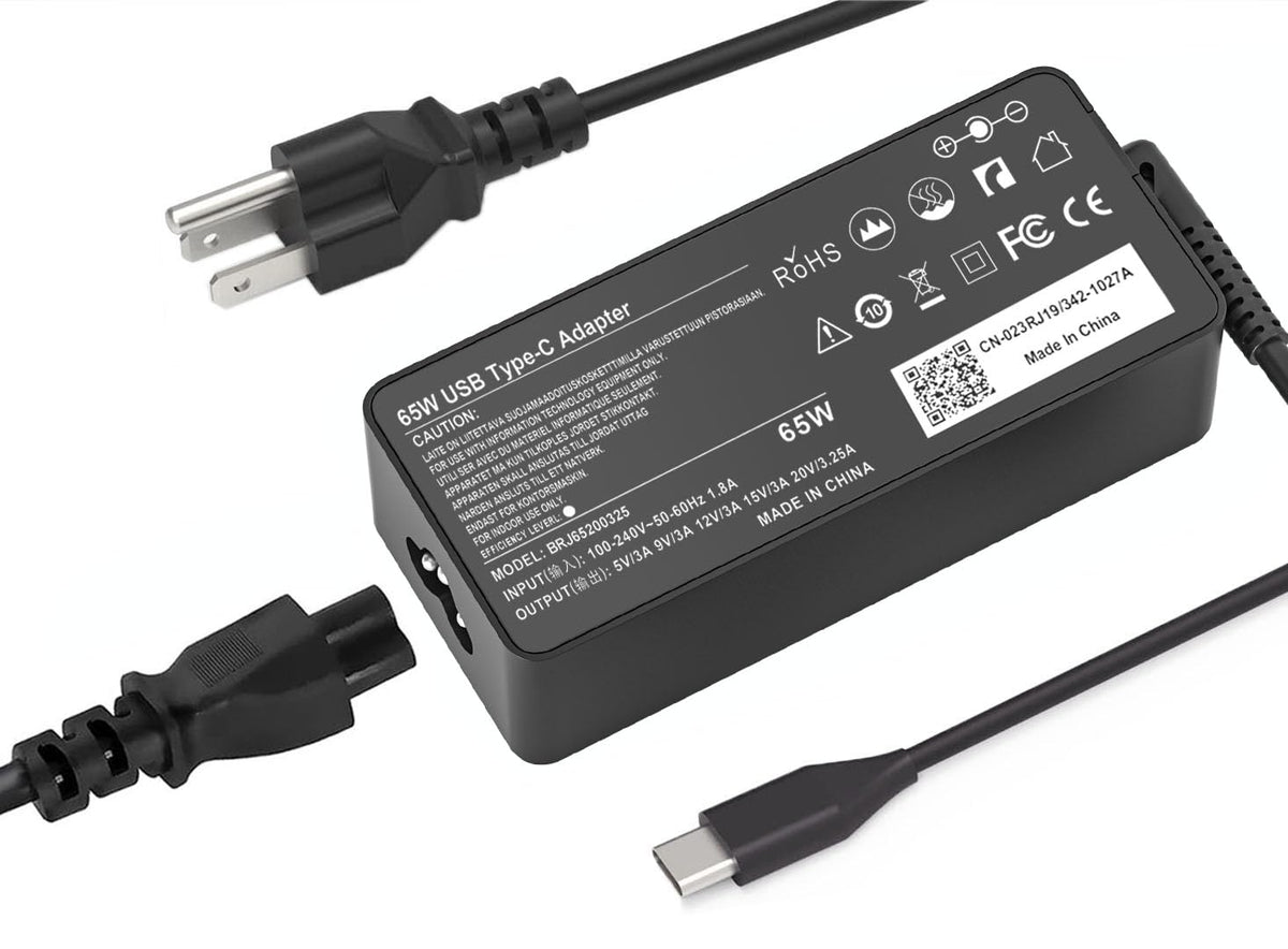 GELINTO charger front view showing compact design and USB-C port for easy travel