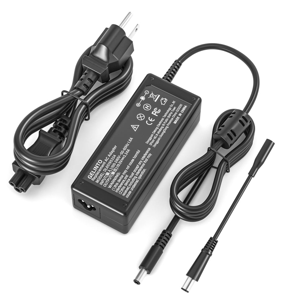 GELINTO Dell Inspiron 65W adapter powering your laptop