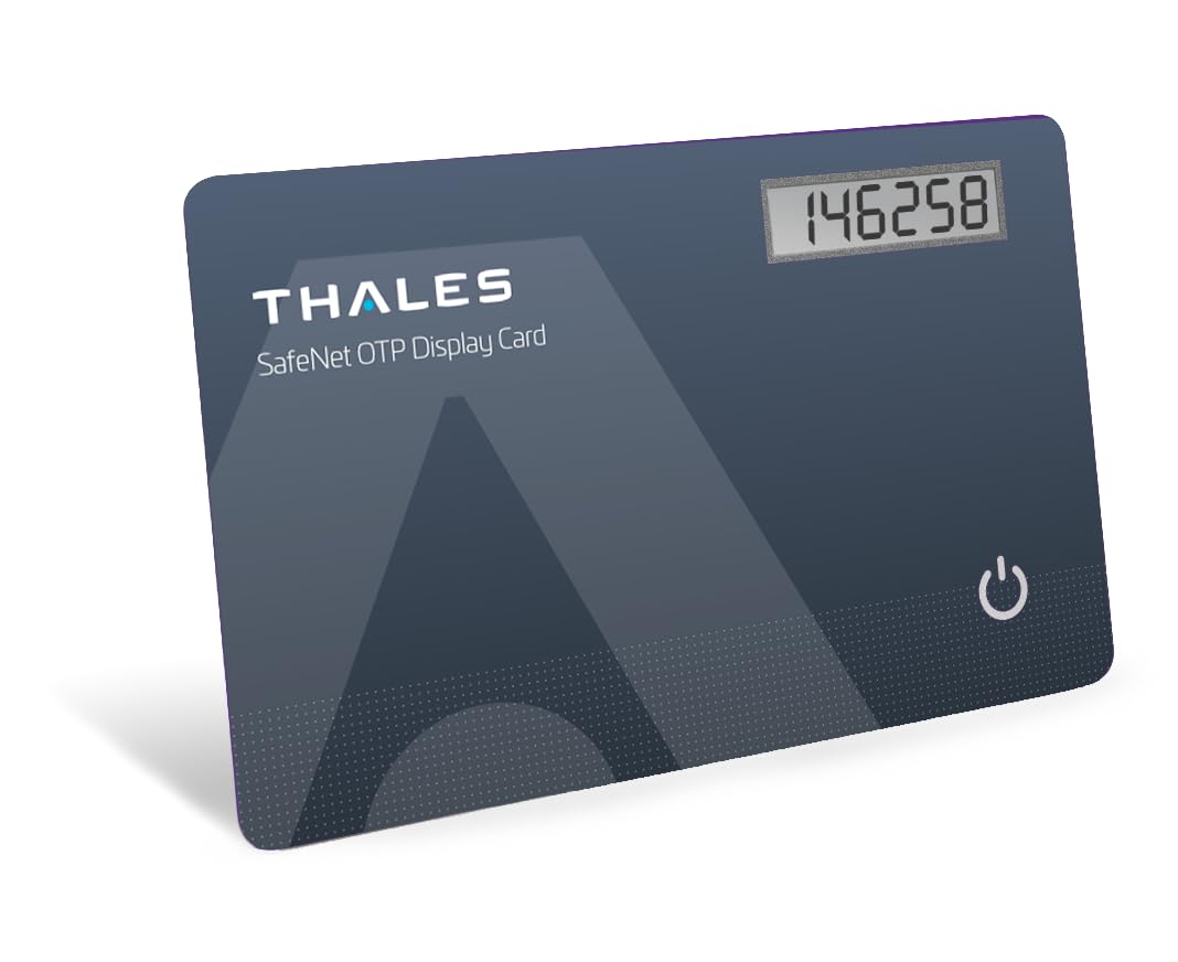 Gemalto SafeNet IDProve 700 card front—compact OTP token for AWS access