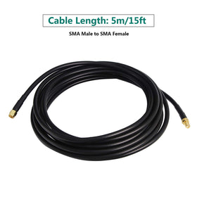 GEMEK installation scenario with extension cable for antenna setup
