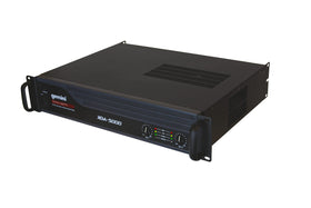 Gemini XGA-5000 front panel indicators show signal status and protection.