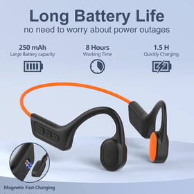 Generic 230mAh battery enables long playtime for music and calls