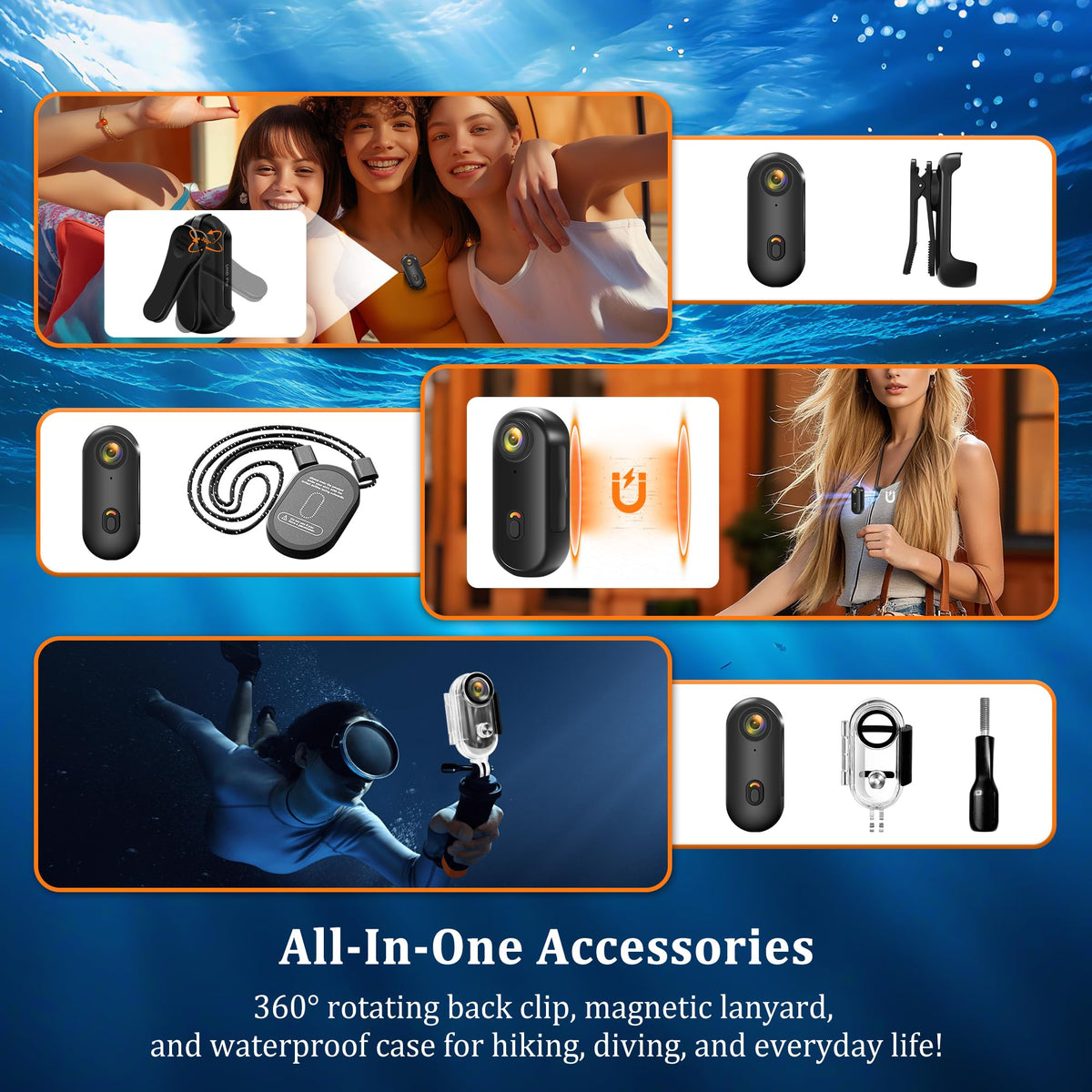 Generic supports up to 256GB storage for extended recording sessions.