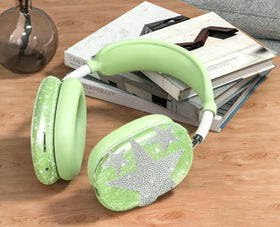 Generic AirPods Max headband cover with bling star enhances grip and cosmetics.