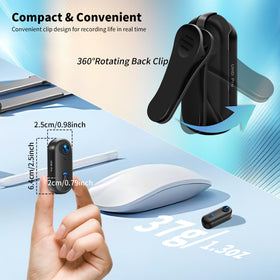 Generic 4K body camera lightweight at 37 grams for all-day wear.