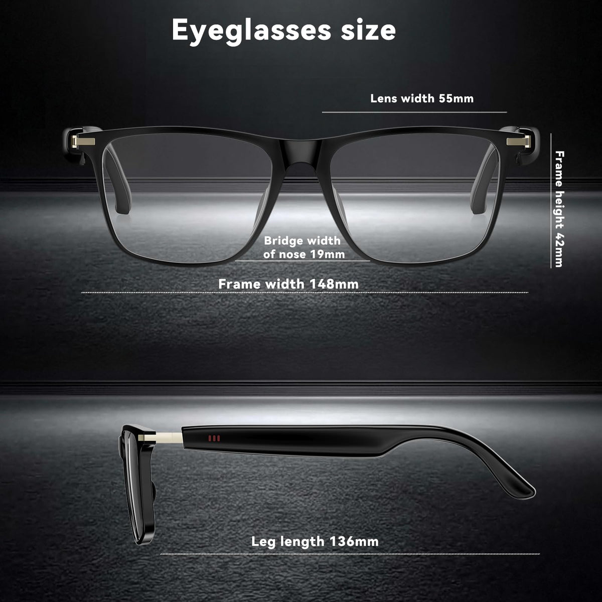 Generic AI Smart Glasses worn during commute enabling translation and calls