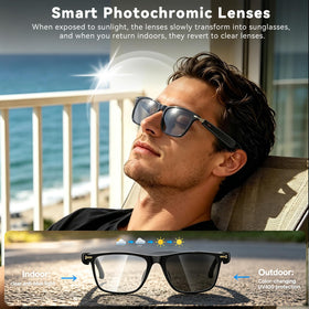 Generic AI Smart Glasses IP68 waterproof rating for workouts and outdoor activities