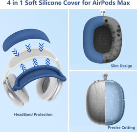 Generic AirPods Max 360 protection bling star shields against bumps