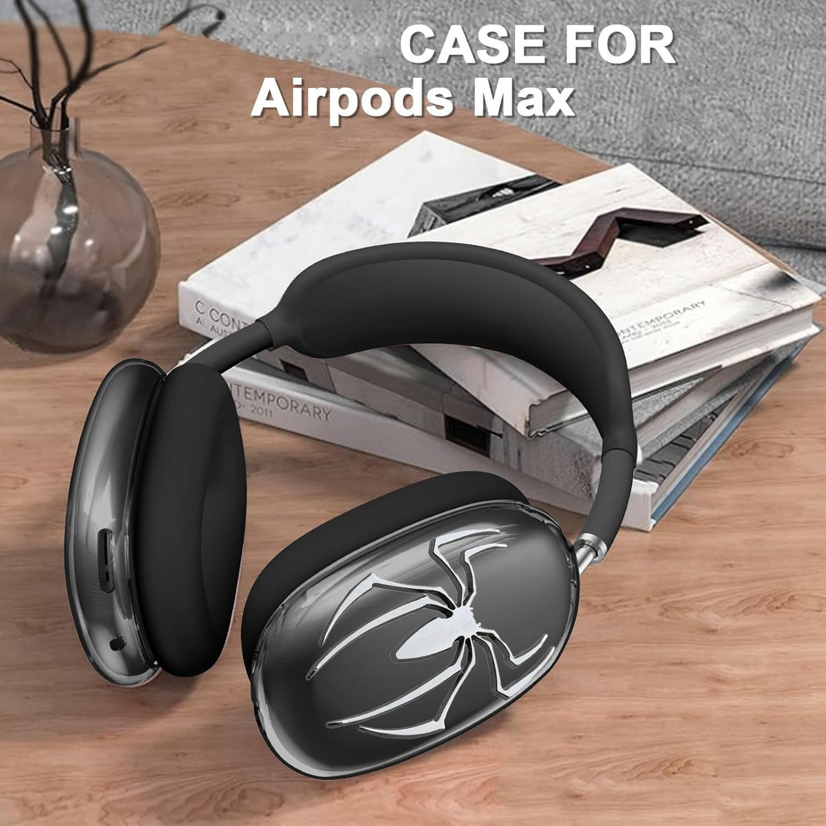 Generic AirPods Max case cover provides 360-degree protection against bumps and scratches