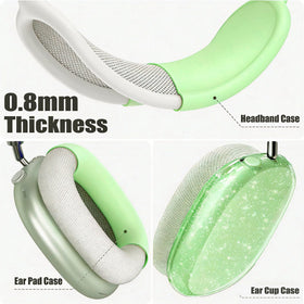 Generic AirPods Max protective shell with bling star, dustproof and waterproof.
