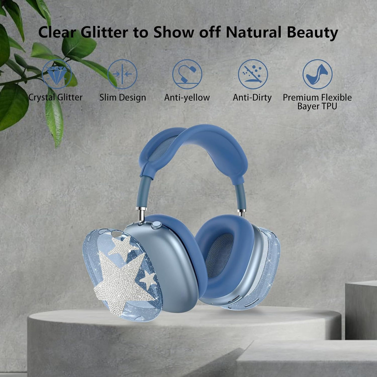 Generic AirPods Max anti-dust waterproof layer keeps headphones clean