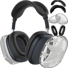 Generic brand AirPods Max front packaging showing black stars and thin protective kit benefit