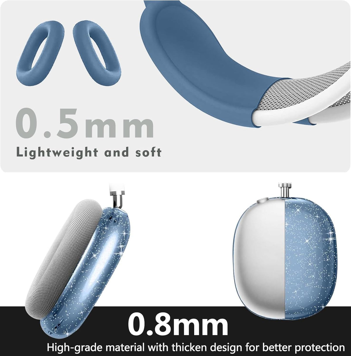 Generic AirPods Max full set provides complete protection without bulk