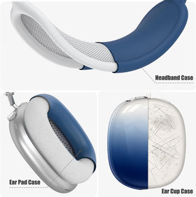 Generic AirPods Max top cover sleeve with bling stars for lightweight protection.