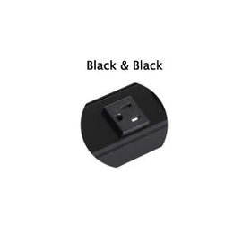 Generic APT compact 1.5-inch profile power strip in black