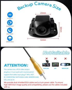 Generic camera next to coin for scale showing compact size and easy fit benefit