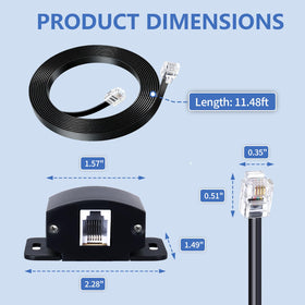 Generic bass knob next to ruler for scale, compact size for tidy dash installation