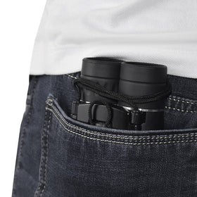 Generic binoculars ideal for camping and outdoor exploration.