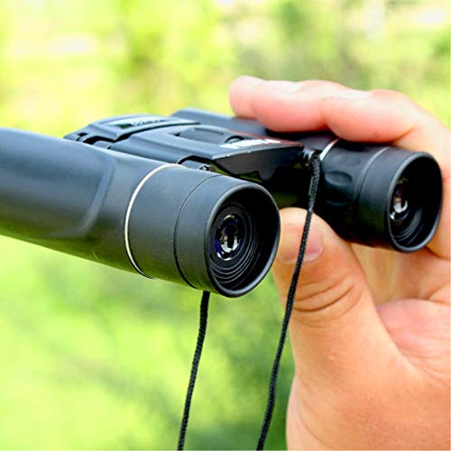 Generic binoculars offering a wide viewing angle for outdoor scenery.