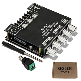 Generic Bluetooth 5.1 audio board front view showing compact design for home projects.