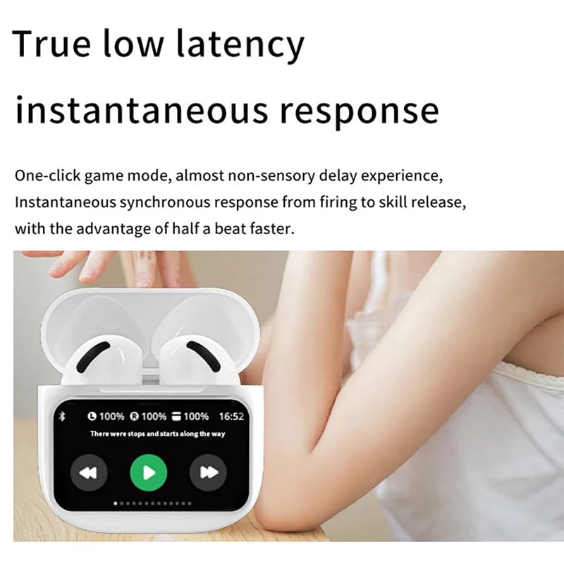 Generic Bluetooth 5.4 Earbuds connected for fast pairing and stable streaming.