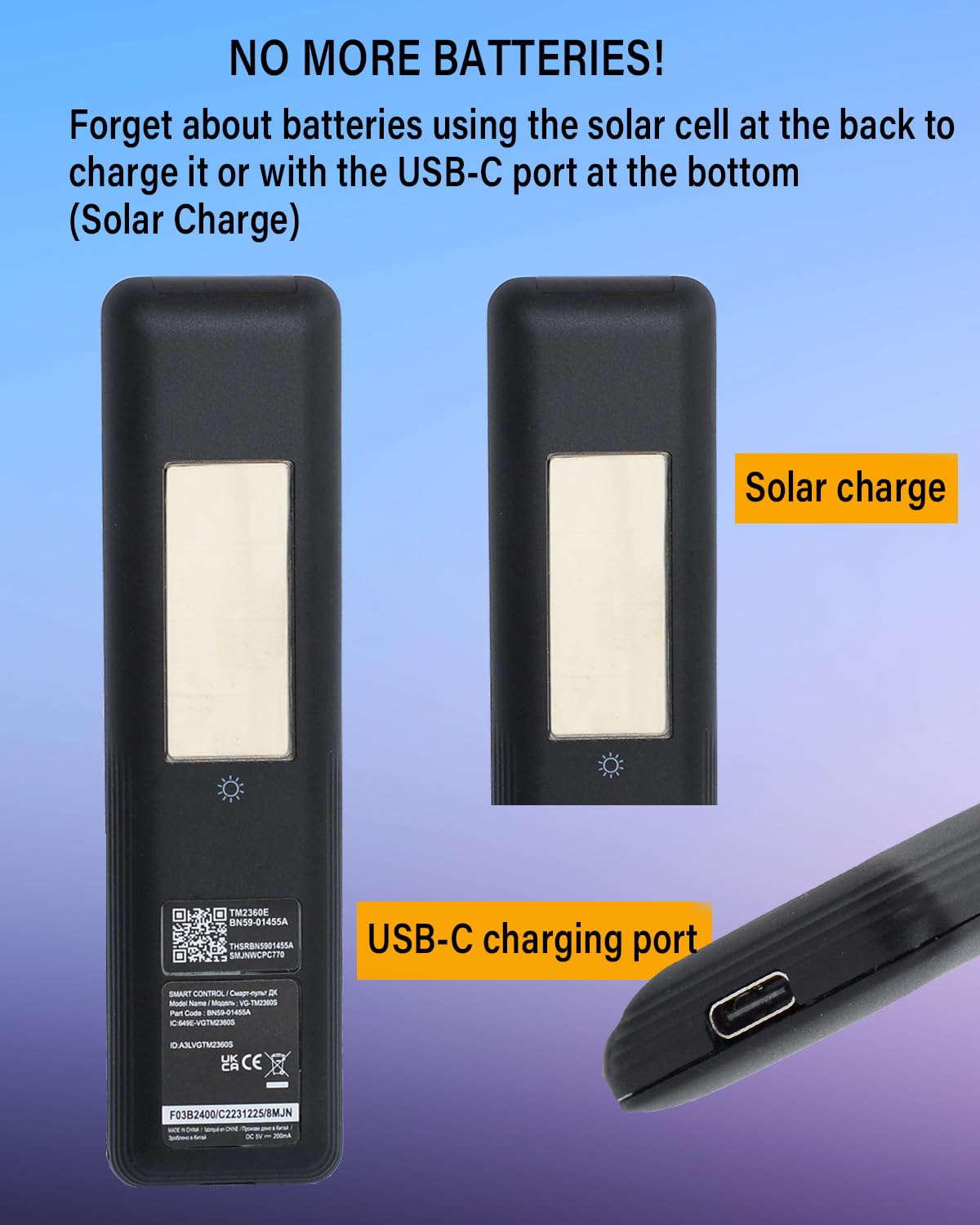 Generic BN59-01455A LED indicator highlights charging status