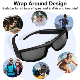 Generic Camera Glasses hiking gear record trail views in real time