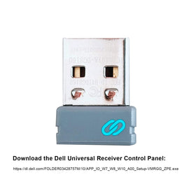 Generic Dell Universal Pairing Receiver compatibility chart with KM/WM models.