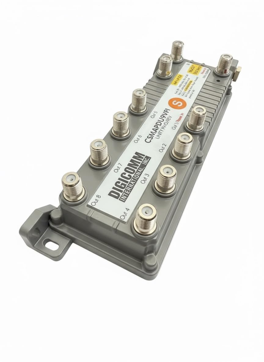 Generic Digicomm HomeConnect corrosion resistant housing ensures durable installation