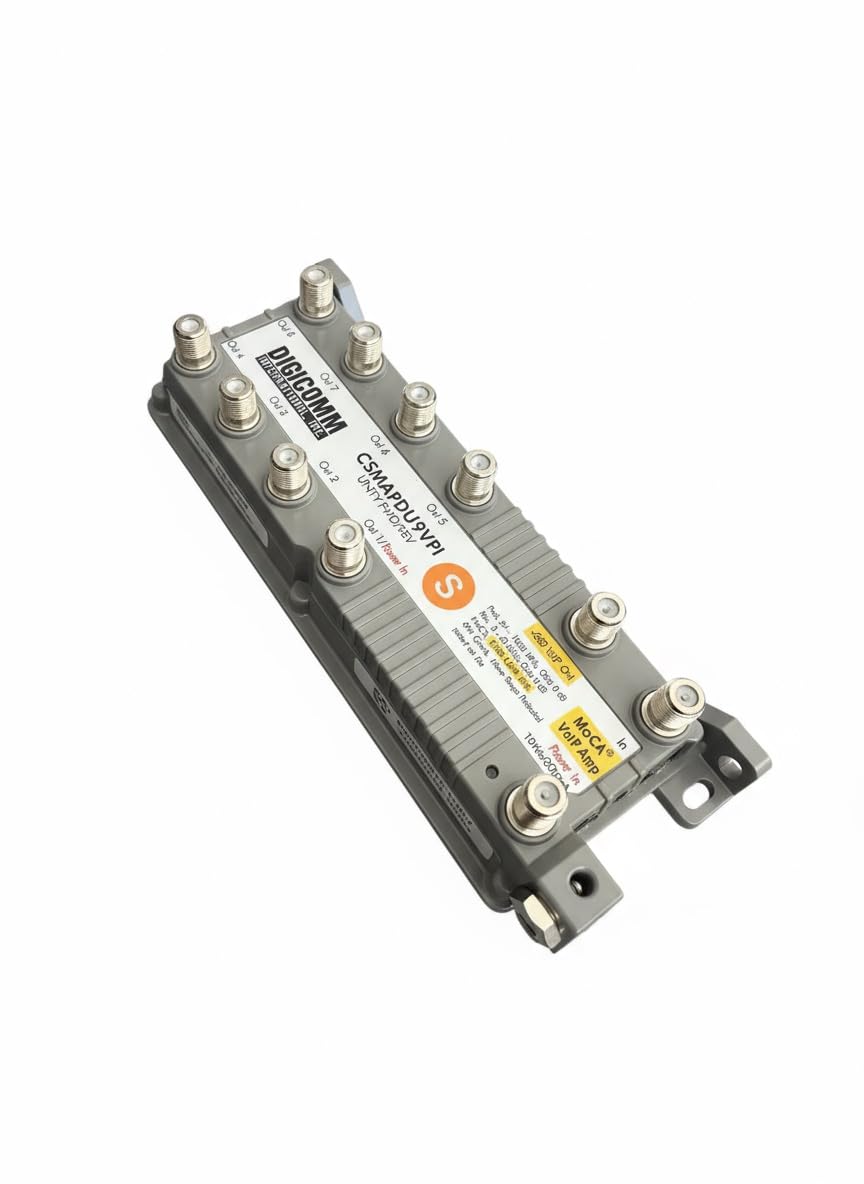 Generic Digicomm HomeConnect MoCA spectrum coverage up to 1675 MHz for future ready networks