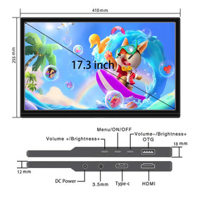 Generic close-up of display texture highlighting TN panel clarity and quick response for gaming