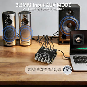 Generic DIY solution kit includes accessories and tutorials for wireless speakers and car audio.