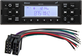 Generic JHD12B heavy-duty Bluetooth stereo for rugged dashboard install