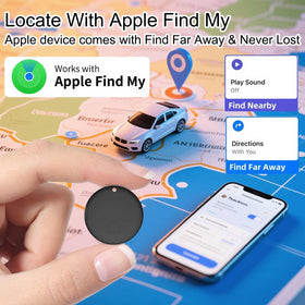 Generic Mini GPS Tracker Find My compatibility on iOS for easy tracking.