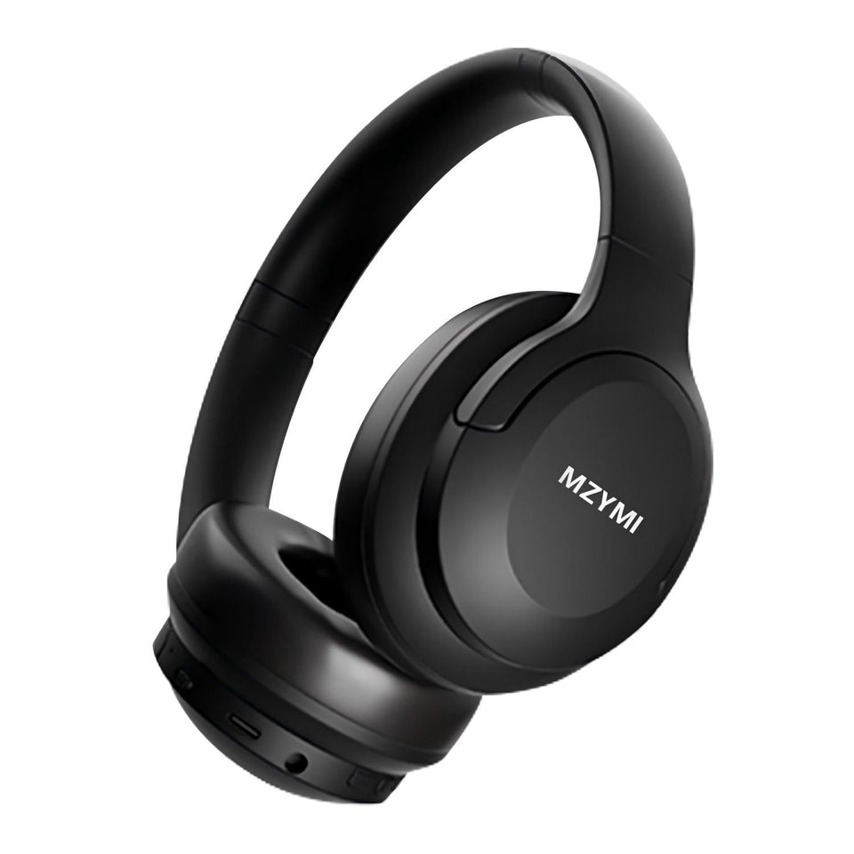 Generic MZYMI wireless over-ear headphones front view for comfortable daily listening.