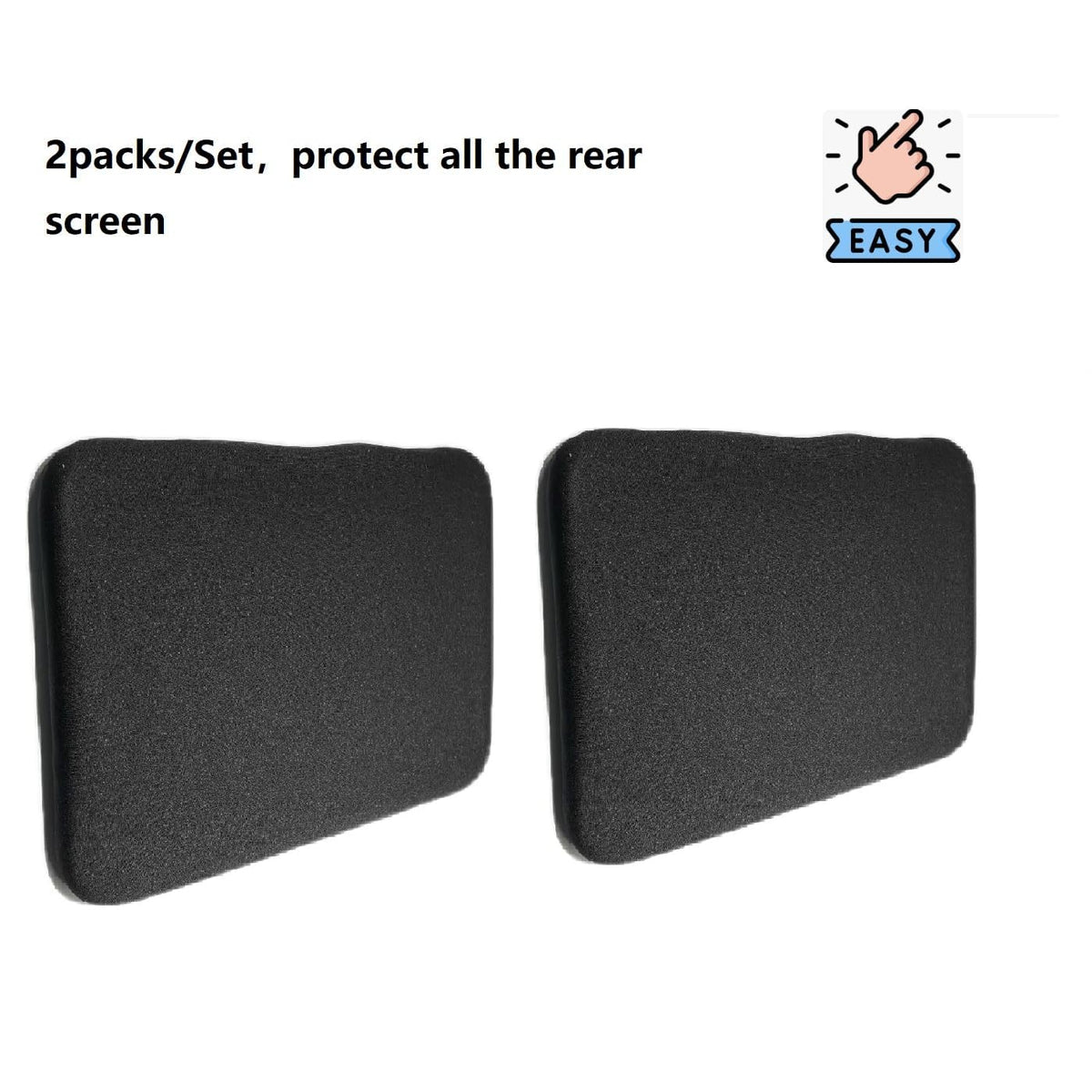 Generic neoprene dust cover kept in storage to maintain screen cleanliness