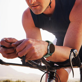 Generic Ocean Band on Apple Watch Ultra 45mm — secure fit for water sports.