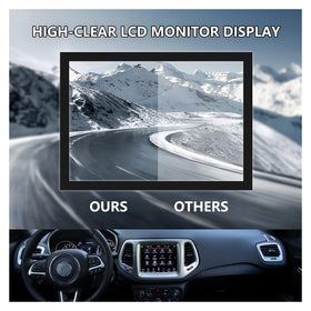 OEM-standard 7-inch LCD display providing sharp visibility and color accuracy