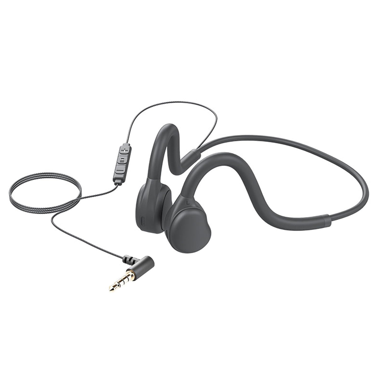 Generic Open Ear Headphones front view for comfortable workouts.