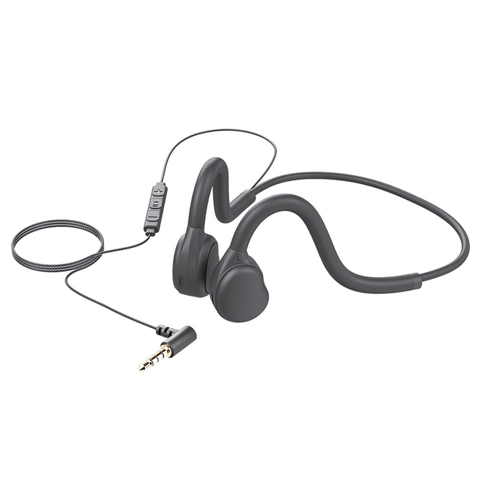 Generic Open Ear Headphones front view for comfortable workouts.