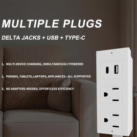 Generic extender showing 180-degree swivel base for flexible placement