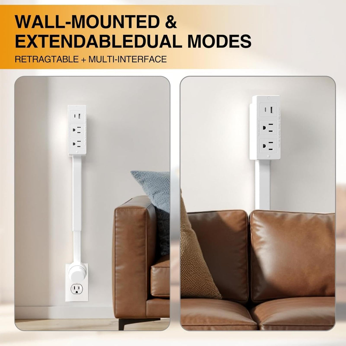 Generic extender demonstrating surge protection and organized charging